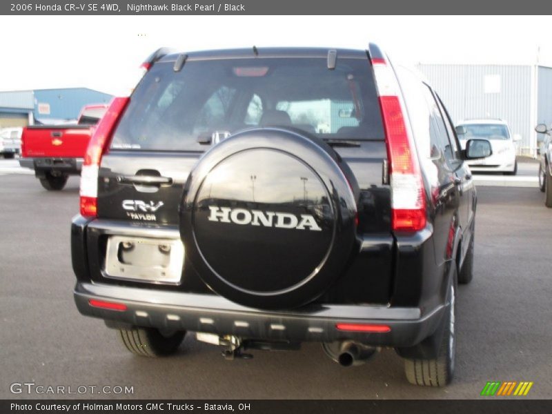 Nighthawk Black Pearl / Black 2006 Honda CR-V SE 4WD