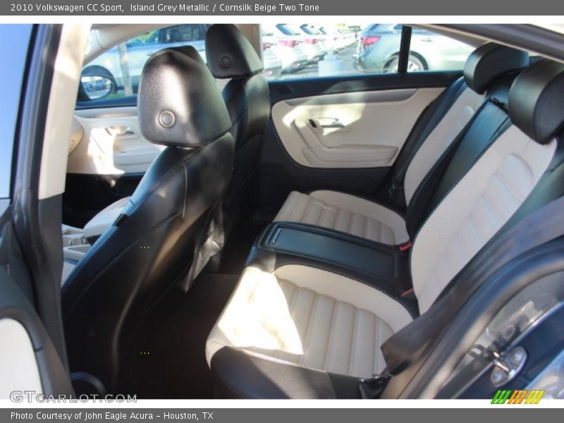 Island Grey Metallic / Cornsilk Beige Two Tone 2010 Volkswagen CC Sport