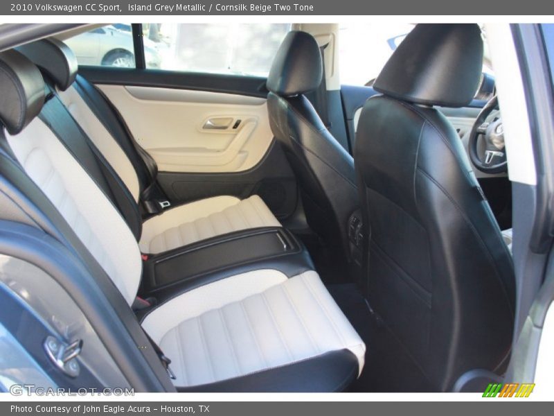 Island Grey Metallic / Cornsilk Beige Two Tone 2010 Volkswagen CC Sport