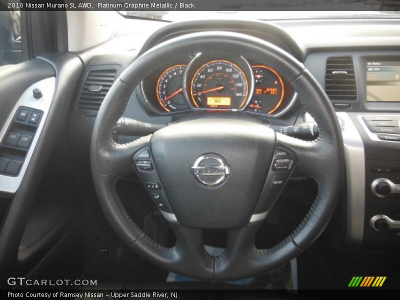 Platinum Graphite Metallic / Black 2010 Nissan Murano SL AWD