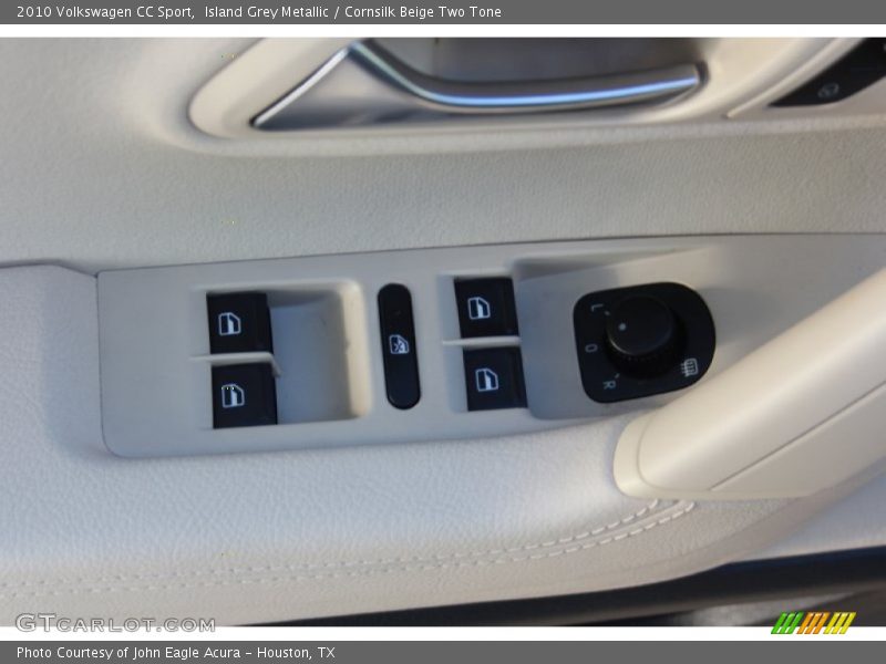 Island Grey Metallic / Cornsilk Beige Two Tone 2010 Volkswagen CC Sport