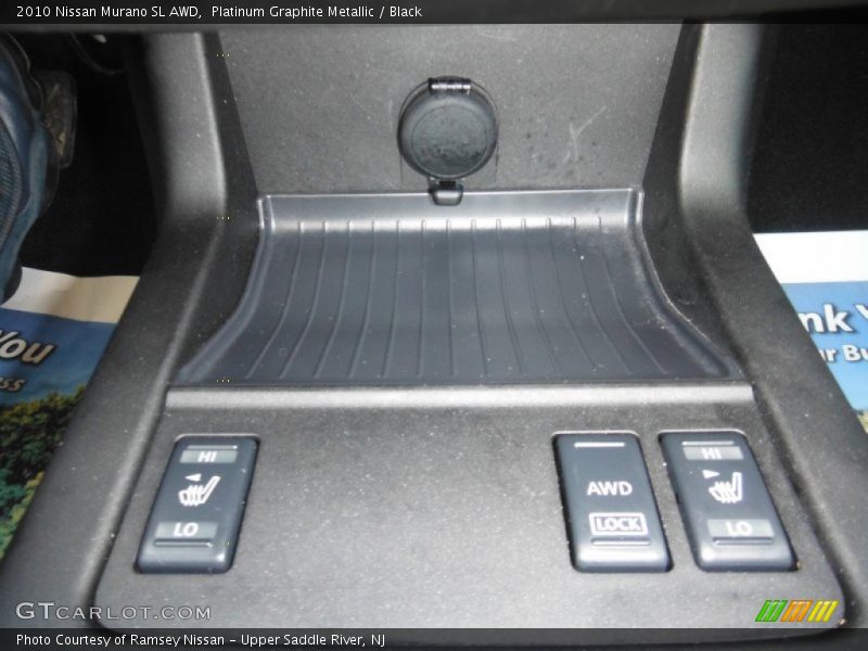Platinum Graphite Metallic / Black 2010 Nissan Murano SL AWD