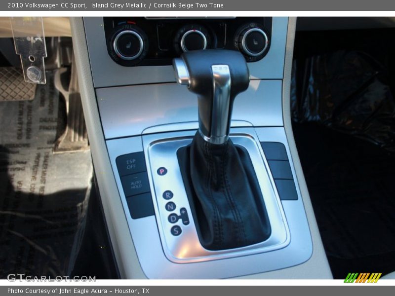 Island Grey Metallic / Cornsilk Beige Two Tone 2010 Volkswagen CC Sport