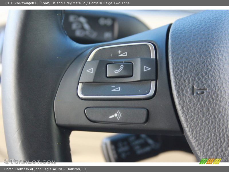 Island Grey Metallic / Cornsilk Beige Two Tone 2010 Volkswagen CC Sport
