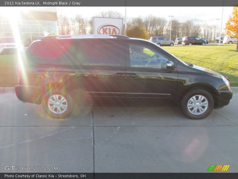 Midnight Black / Gray 2012 Kia Sedona LX