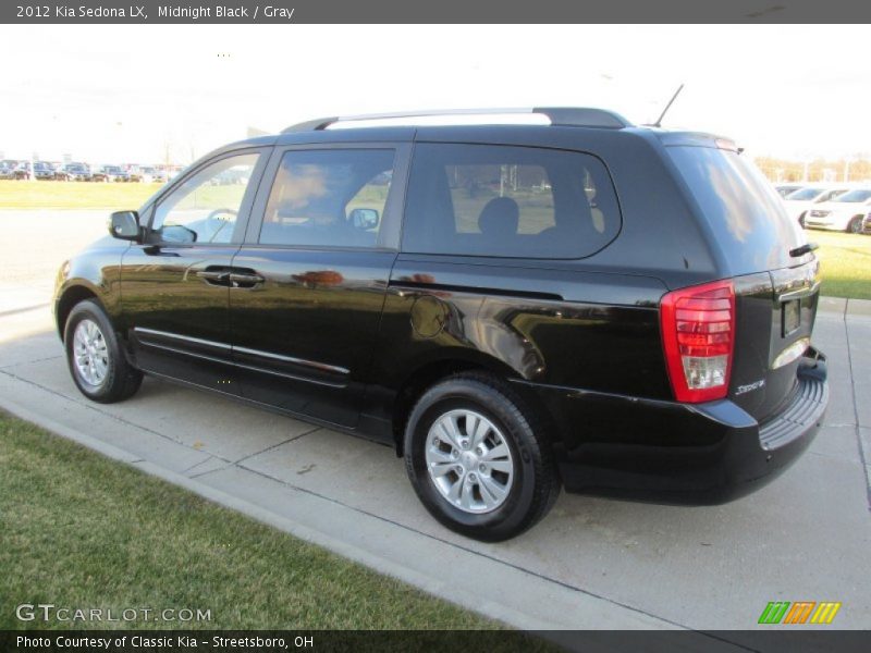 Midnight Black / Gray 2012 Kia Sedona LX