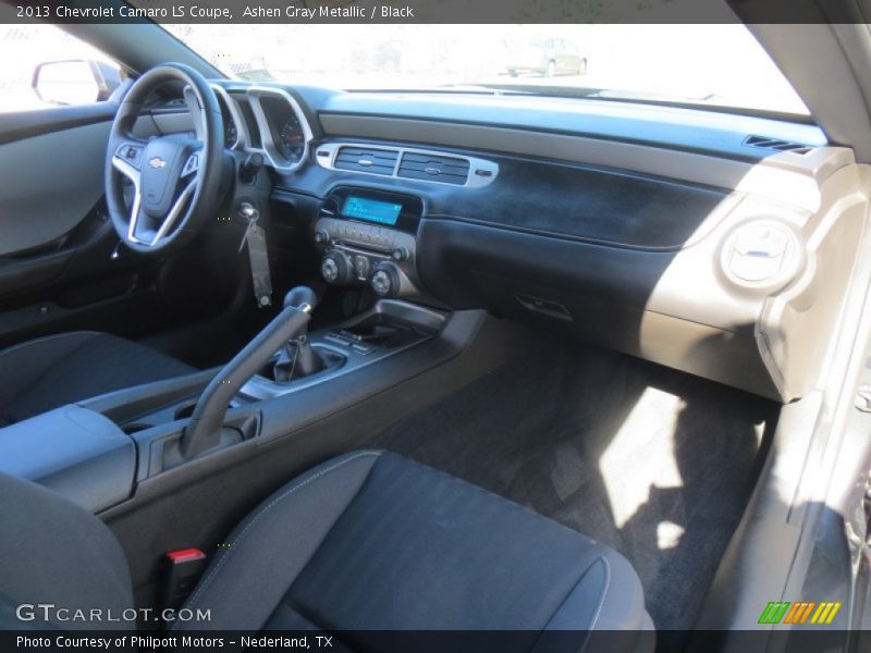 Ashen Gray Metallic / Black 2013 Chevrolet Camaro LS Coupe