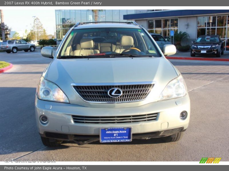 Bamboo Green Pearl / Ivory 2007 Lexus RX 400h Hybrid