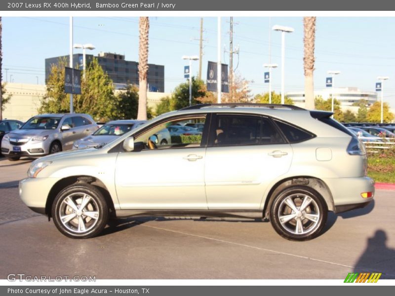 Bamboo Green Pearl / Ivory 2007 Lexus RX 400h Hybrid