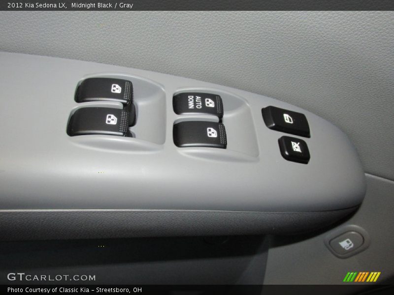 Midnight Black / Gray 2012 Kia Sedona LX