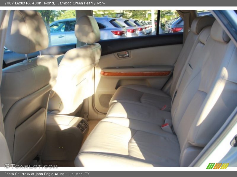 Bamboo Green Pearl / Ivory 2007 Lexus RX 400h Hybrid