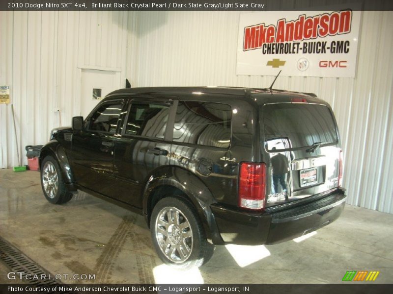 Brilliant Black Crystal Pearl / Dark Slate Gray/Light Slate Gray 2010 Dodge Nitro SXT 4x4