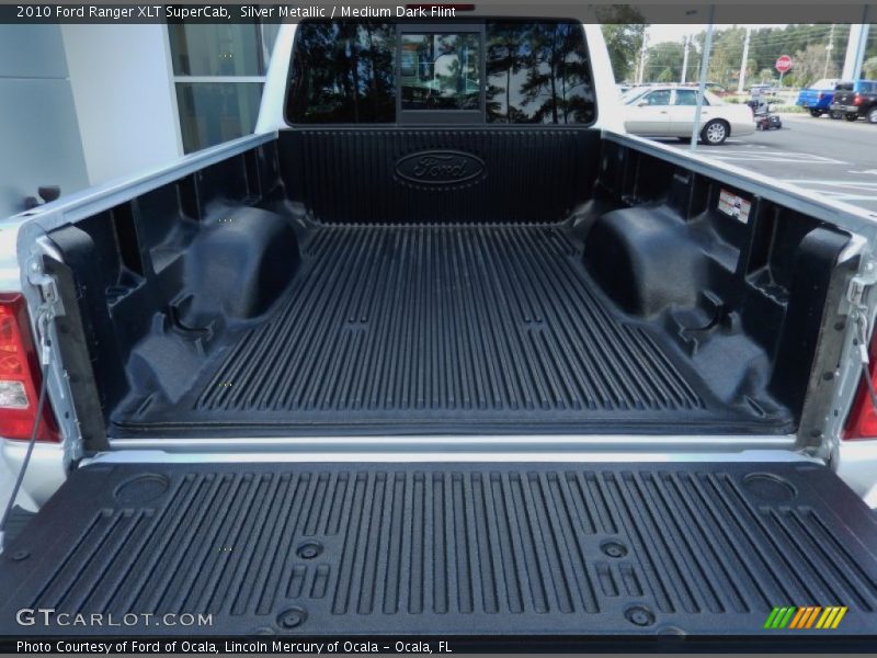 Silver Metallic / Medium Dark Flint 2010 Ford Ranger XLT SuperCab