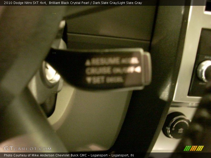 Brilliant Black Crystal Pearl / Dark Slate Gray/Light Slate Gray 2010 Dodge Nitro SXT 4x4