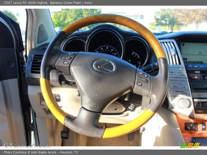 Bamboo Green Pearl / Ivory 2007 Lexus RX 400h Hybrid