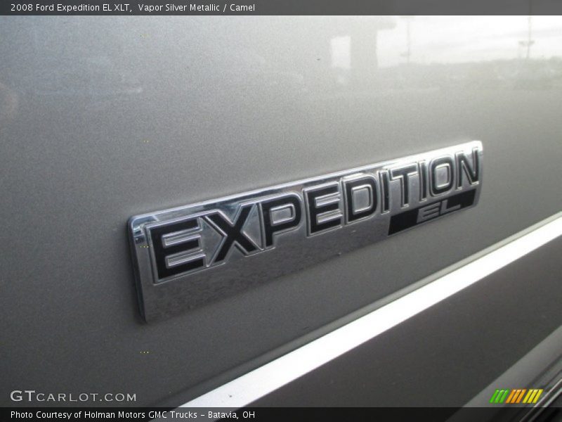 Vapor Silver Metallic / Camel 2008 Ford Expedition EL XLT