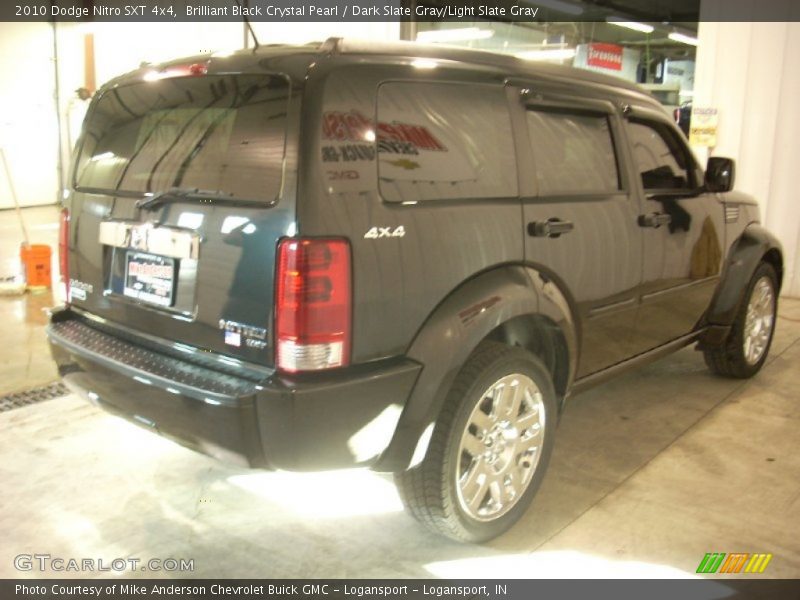 Brilliant Black Crystal Pearl / Dark Slate Gray/Light Slate Gray 2010 Dodge Nitro SXT 4x4