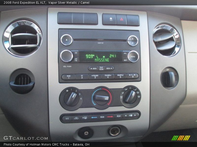 Vapor Silver Metallic / Camel 2008 Ford Expedition EL XLT