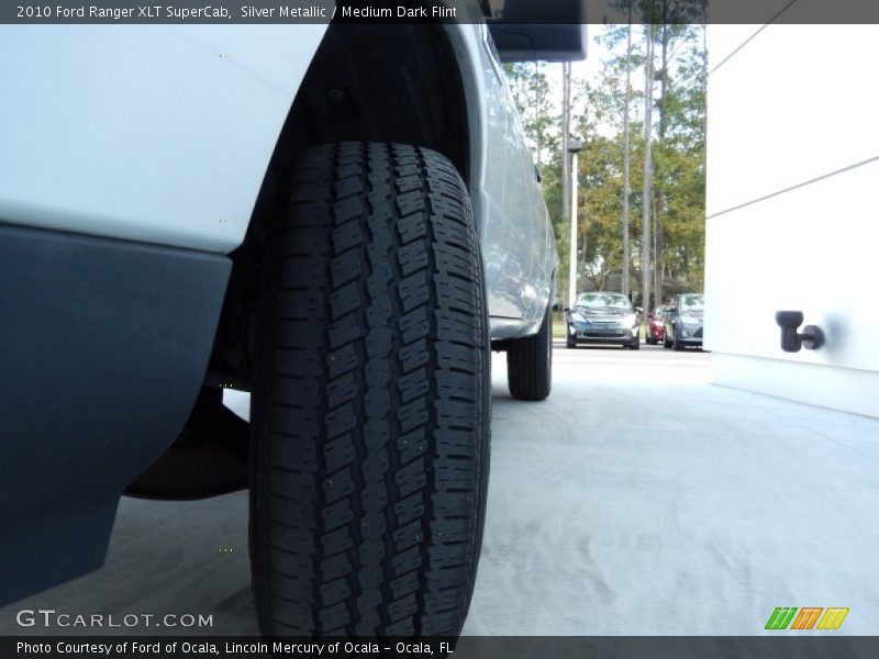 Silver Metallic / Medium Dark Flint 2010 Ford Ranger XLT SuperCab