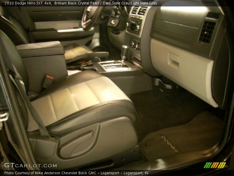 Brilliant Black Crystal Pearl / Dark Slate Gray/Light Slate Gray 2010 Dodge Nitro SXT 4x4