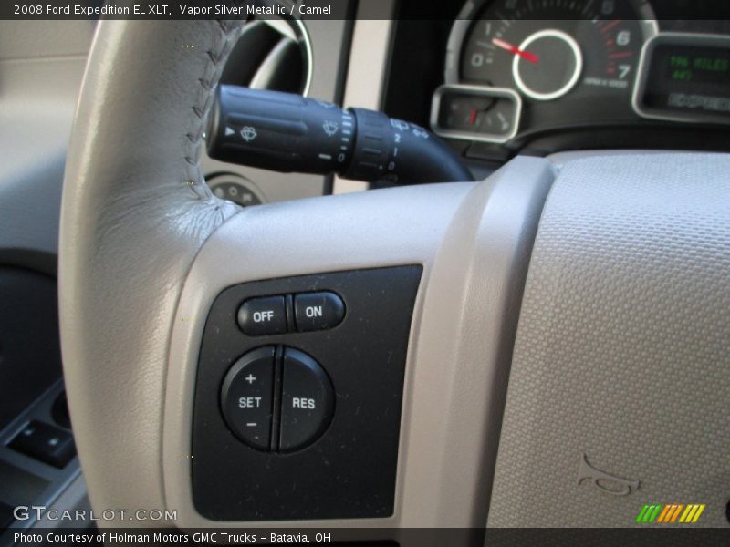 Vapor Silver Metallic / Camel 2008 Ford Expedition EL XLT