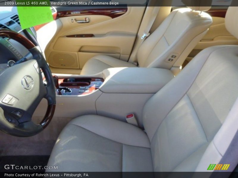 Verdigris Green Mica / Cashmere Beige 2009 Lexus LS 460 AWD