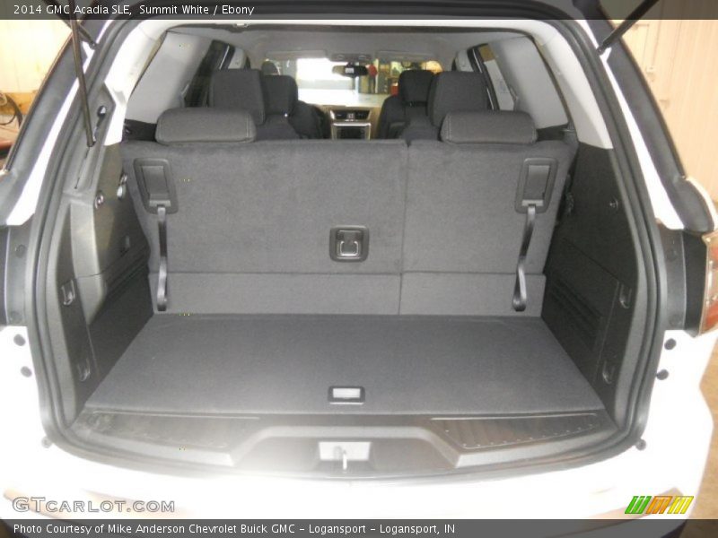 Summit White / Ebony 2014 GMC Acadia SLE