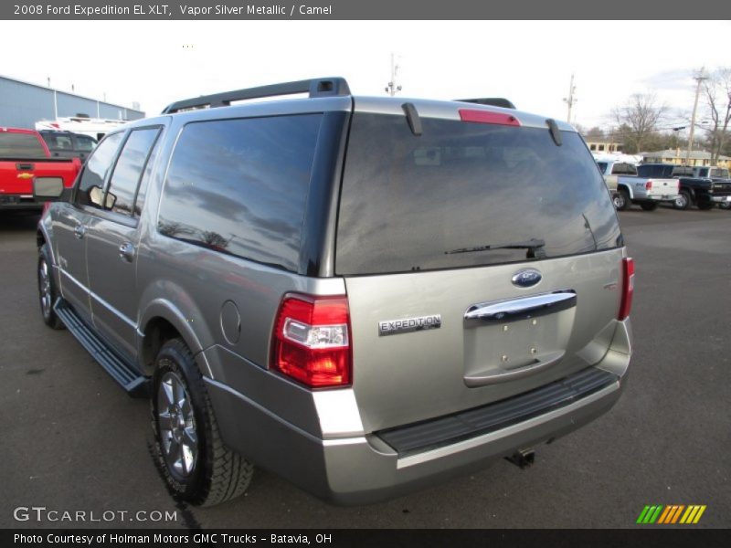Vapor Silver Metallic / Camel 2008 Ford Expedition EL XLT
