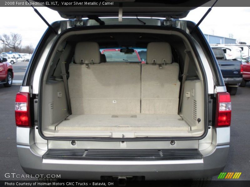 Vapor Silver Metallic / Camel 2008 Ford Expedition EL XLT