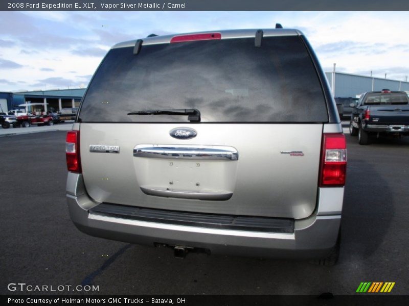 Vapor Silver Metallic / Camel 2008 Ford Expedition EL XLT