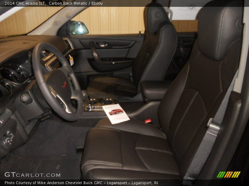 Carbon Black Metallic / Ebony 2014 GMC Acadia SLT
