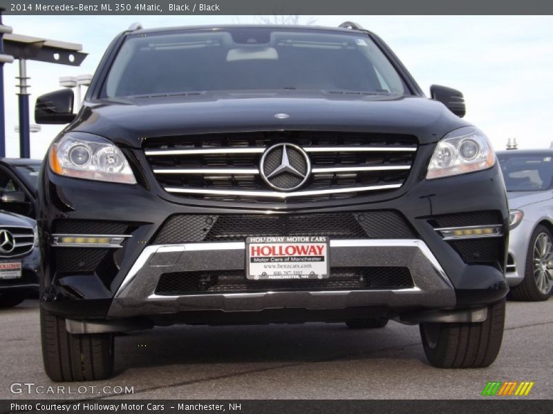 Black / Black 2014 Mercedes-Benz ML 350 4Matic