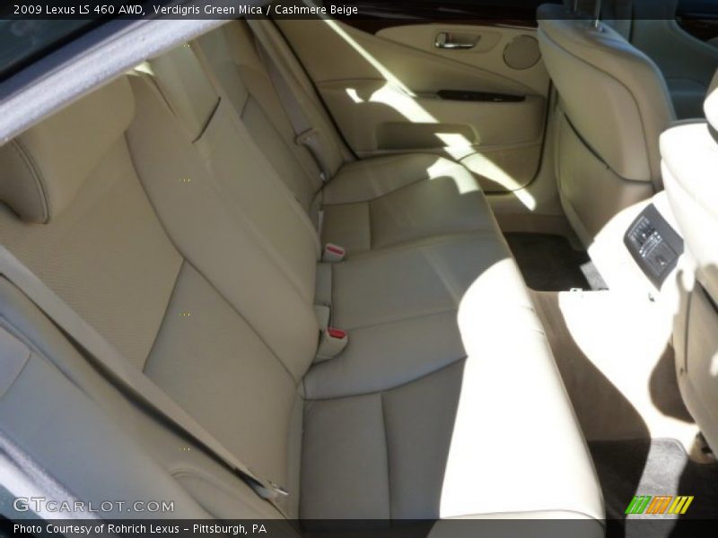 Verdigris Green Mica / Cashmere Beige 2009 Lexus LS 460 AWD