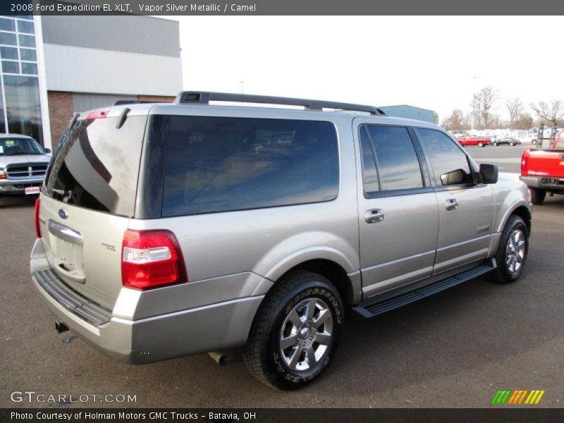 Vapor Silver Metallic / Camel 2008 Ford Expedition EL XLT