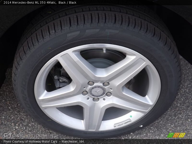 Black / Black 2014 Mercedes-Benz ML 350 4Matic