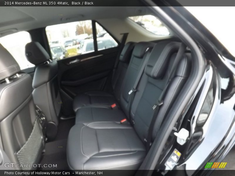 Black / Black 2014 Mercedes-Benz ML 350 4Matic