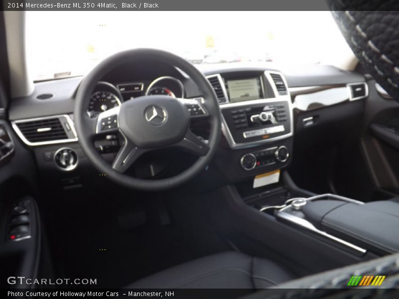 Black / Black 2014 Mercedes-Benz ML 350 4Matic