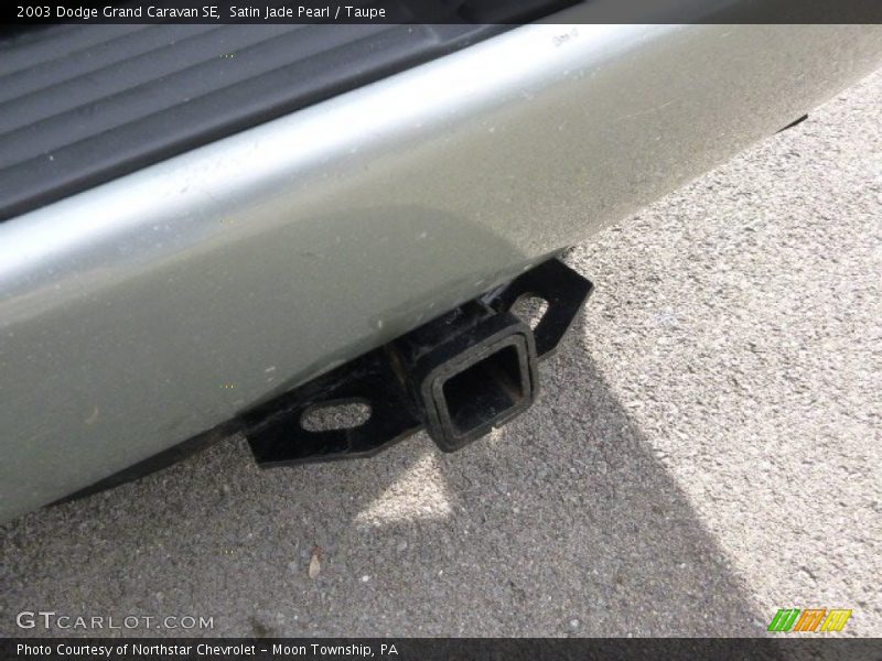 Satin Jade Pearl / Taupe 2003 Dodge Grand Caravan SE