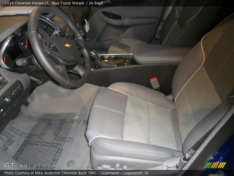 Blue Topaz Metallic / Jet Black 2014 Chevrolet Impala LT