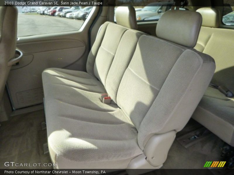 Satin Jade Pearl / Taupe 2003 Dodge Grand Caravan SE