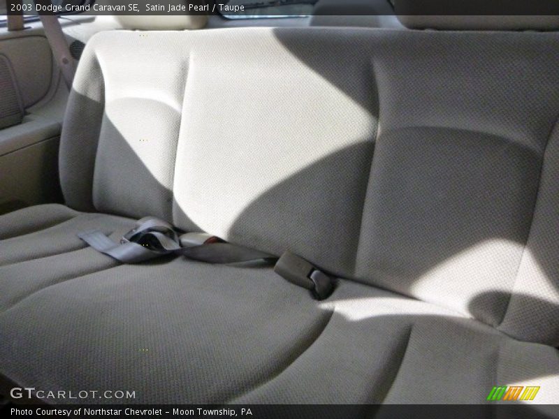 Satin Jade Pearl / Taupe 2003 Dodge Grand Caravan SE