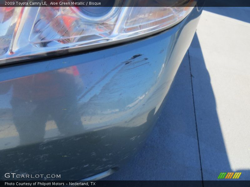 Aloe Green Metallic / Bisque 2009 Toyota Camry LE