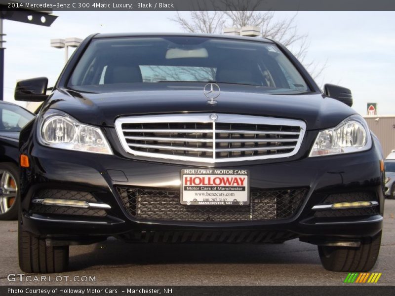 Black / Black 2014 Mercedes-Benz C 300 4Matic Luxury