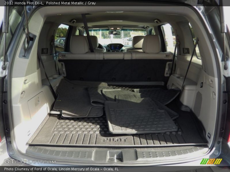 Polished Metal Metallic / Gray 2012 Honda Pilot EX-L