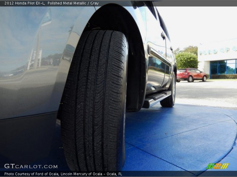 Polished Metal Metallic / Gray 2012 Honda Pilot EX-L