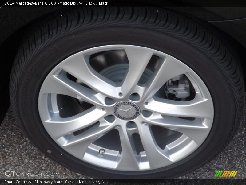 Black / Black 2014 Mercedes-Benz C 300 4Matic Luxury