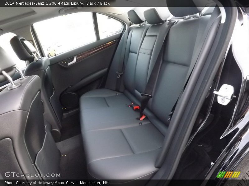 Black / Black 2014 Mercedes-Benz C 300 4Matic Luxury