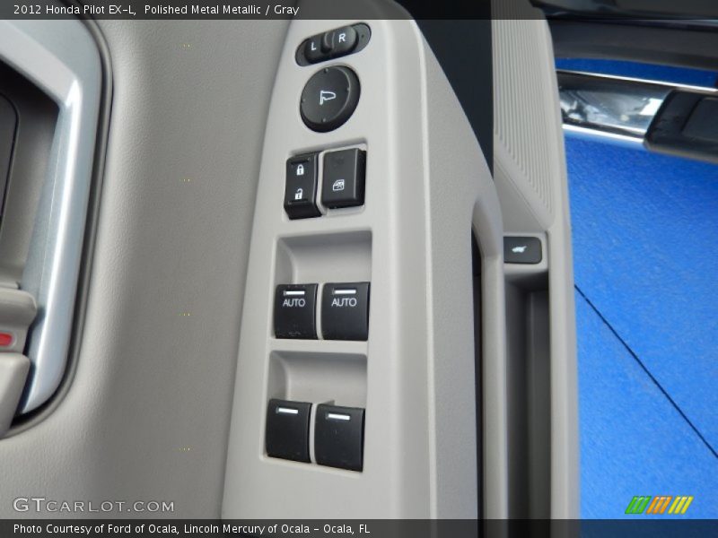 Polished Metal Metallic / Gray 2012 Honda Pilot EX-L