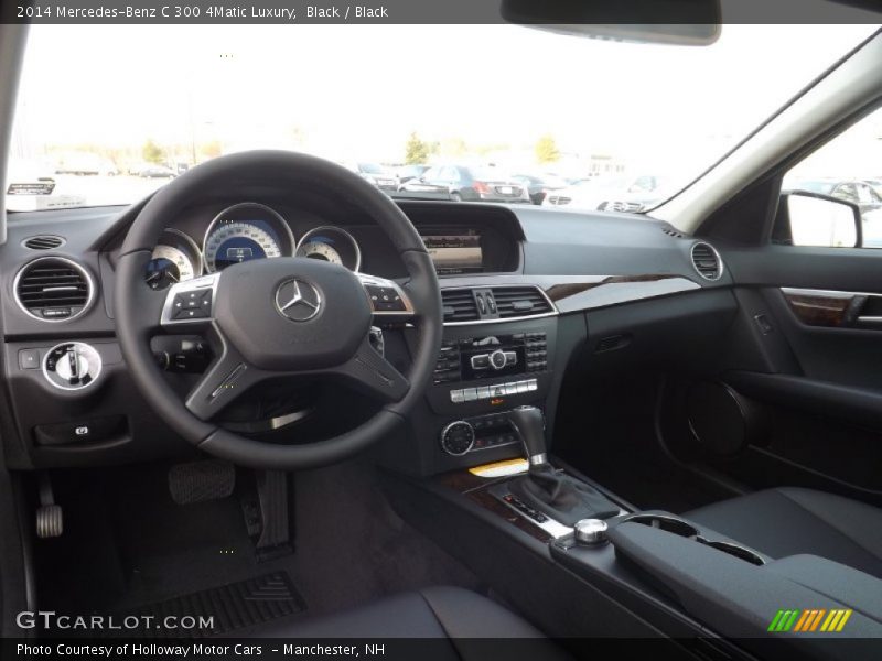 Black / Black 2014 Mercedes-Benz C 300 4Matic Luxury
