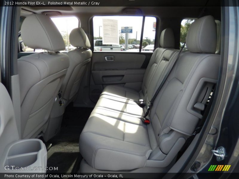 Polished Metal Metallic / Gray 2012 Honda Pilot EX-L